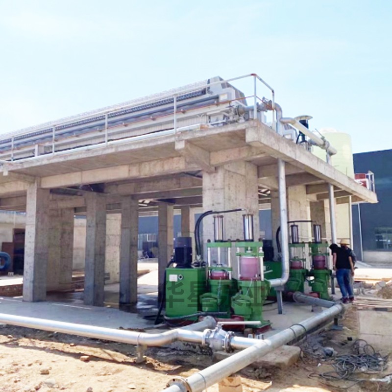 壓濾機節(jié)能進料泵，液壓陶瓷柱塞泥漿泵