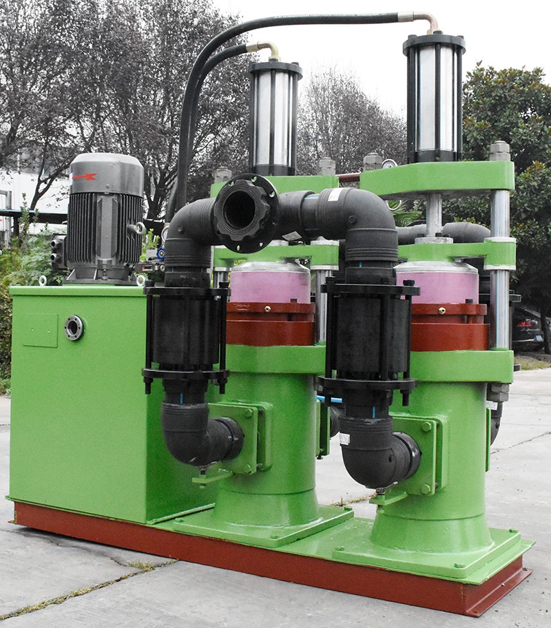 壓濾機節(jié)能進料泵，液壓陶瓷柱塞泥漿泵