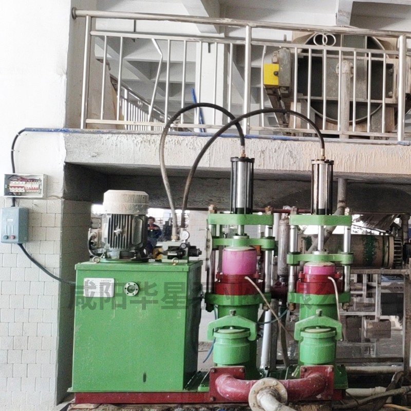 壓濾機節(jié)能進料泵，液壓陶瓷柱塞泥漿泵