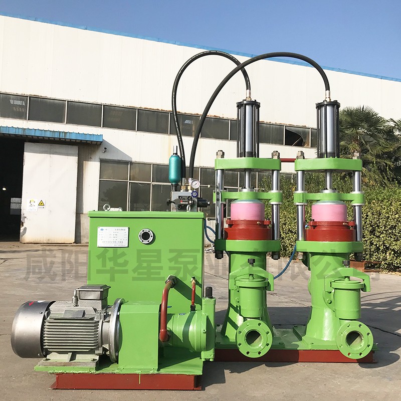 壓濾機節(jié)能進料泵，液壓陶瓷柱塞泥漿泵